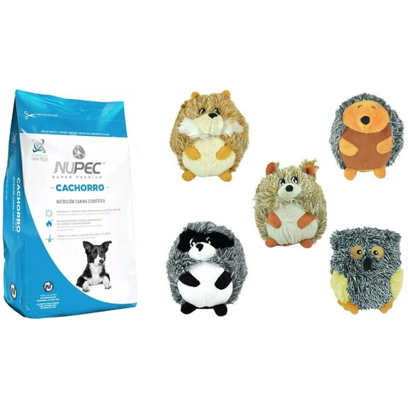 Paquete Nupec cachorro 15 kg + 1 Juguete barrigon squeaker Fancy pets