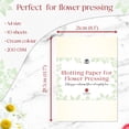 thumbnail image 2 of Papel secante para prensa de flores de Berstuk, 2 of 5