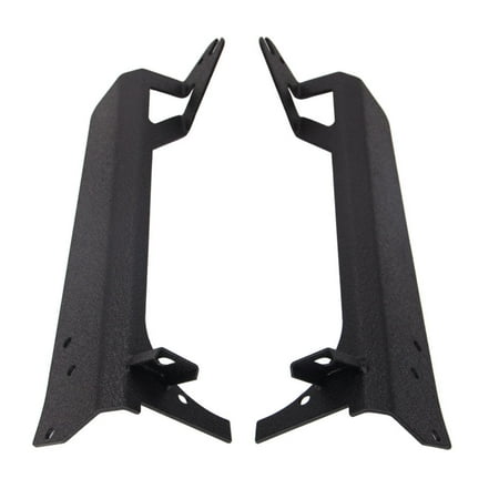 2x Upper Lower Mounting Bracket for 50" LED Light Bar 97-06 Jeep Wrangler TJ LJ