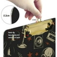 thumbnail image 4 of FMSHPON Skull Clipboard Hardboard Wood Nursing Clip Board and Pull for Standard A4 Letter 13x9 inches, 4 of 8