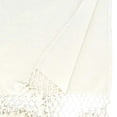 thumbnail image 4 of Fennco Styles Handmade Braided Tassels Cotton Table Runner 16"W x 72"L - White Table Cover for Home, Dining Table, Banquet, Wedding and Special Occasion, 4 of 4