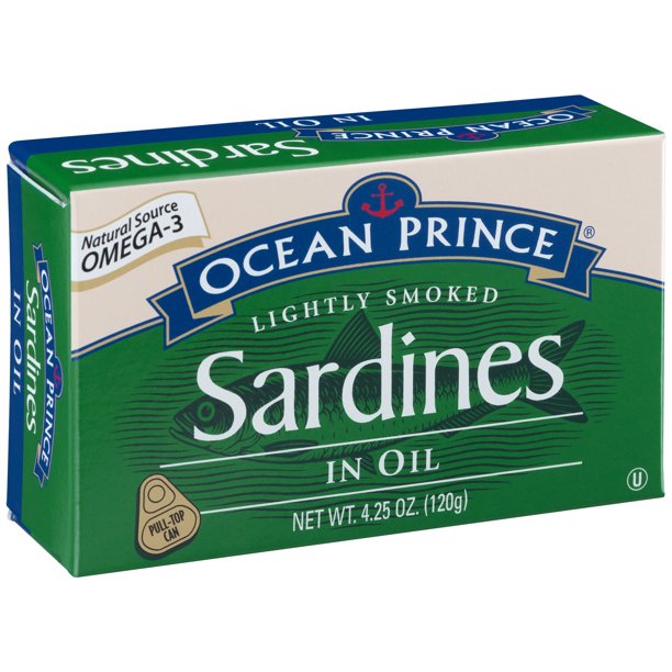 Ocean Prince Sardines In Oil, 4.25 oz