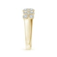 thumbnail image 3 of ANGARA Natural 0.48 Ct. Diamond Non Eternity Ring in 14K Yellow Gold for Women (Ring Size: 11.5), 3 of 9