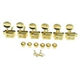 thumbnail image 2 of TISHITA 6 Pcs Accordeurs de Guitare Électrique Rétro Axe Divisé Installation Facile Piquets de Réglage Dorés, 2 of 8