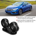 thumbnail image 1 of Cuque Engine Cooling Fan 5V 10W Dual Head Car Slim Push Pull Electric Engine Cooling Fan Universal USB Electrical Radiator Cooling Fan, 1 of 8
