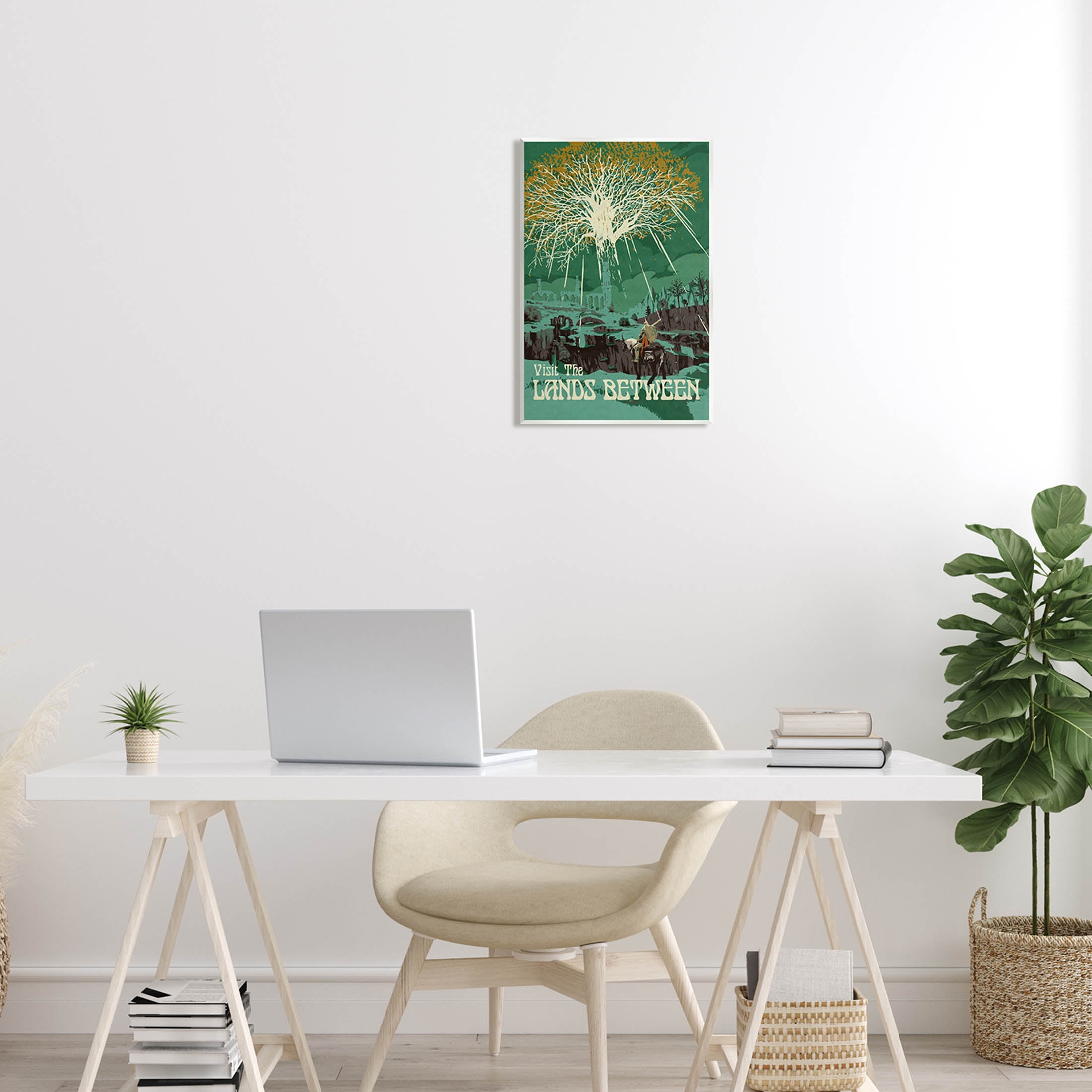 Stupell Industries Visit The Lands Between Scenery Graphic Art Unframed Art Print Wall Art, Design by Matheus Lopes Castro