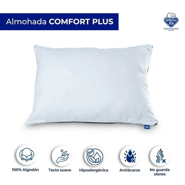 Almohada King Size Spring Air Comfort Plus Bodega Aurrera en linea