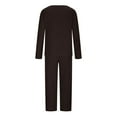 thumbnail image 6 of yievot Lounge Sets for Women Long Sleeved Knitted Two Piece Sweater and Pants Pajamas Loungewear, 6 of 8