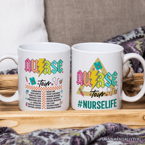 Nurse Life Tour Mug, Medical Worker Coffee Cup