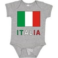 thumbnail image 3 of Inktastic Italy Flag & Italia Black Border Boys or Girls Baby Bodysuit, 3 of 5