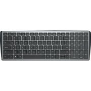 Dell KM7120W Keyboard & Mouse - Scissors Wireless Bluetooth/RF 2.40 GHz Keyboard - Titan Gray - Wireless Bluetooth/RF Mouse - Optical - 1600 dpi - Titan Gray - Volume Up, Volume Down, Multimedia, S...
