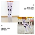 thumbnail image 3 of NICEXMAS 2Pairs Over The Knee Animal Print Warm Socks Soft Nylon Womens Stockings, 3 of 8