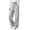 Gray#â‘¢, variant on qucoqpe Imitation Jeans for Women Stretchy Elastic Waist Denim-Like Pants with Pockets