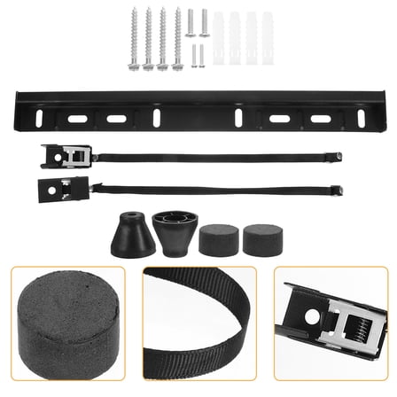 ETEREAUTY 1 Set TV Wall Mount Bracket TV Wall Mounts Without Drilling Black for Living Room Setup