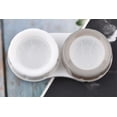 thumbnail image 3 of BesYouSel 10 Pack Contact Lens Case Plastic Contact Lens Box Holder Pocket Portable Mini Contact Lens Case Make up Beauty Pupil Storage Box Easy Carry for Outdoor Travel, 3 of 7