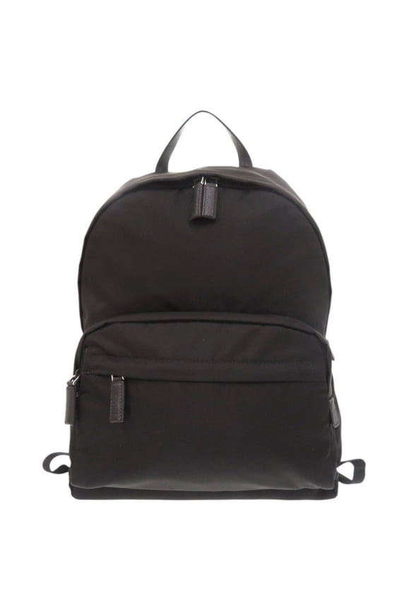 Pre-Owned Prada nylon black backpack/daypack, black, 1213 PRADA (Good)