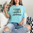thumbnail image 2 of Humorous Saying About Awkward Moments, Chalky Mint Comfort Colors T-Shirt, Large, 2 of 3