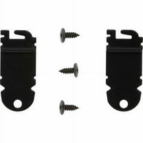 Whirlpool Dishwasher Side Mounting Brackets 8212560, Black