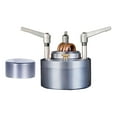 thumbnail image 2 of Estufas de alcohol portátiles quemador de espíritu resistente para restaurante de dormitorio al aire libre plata, 2 of 8