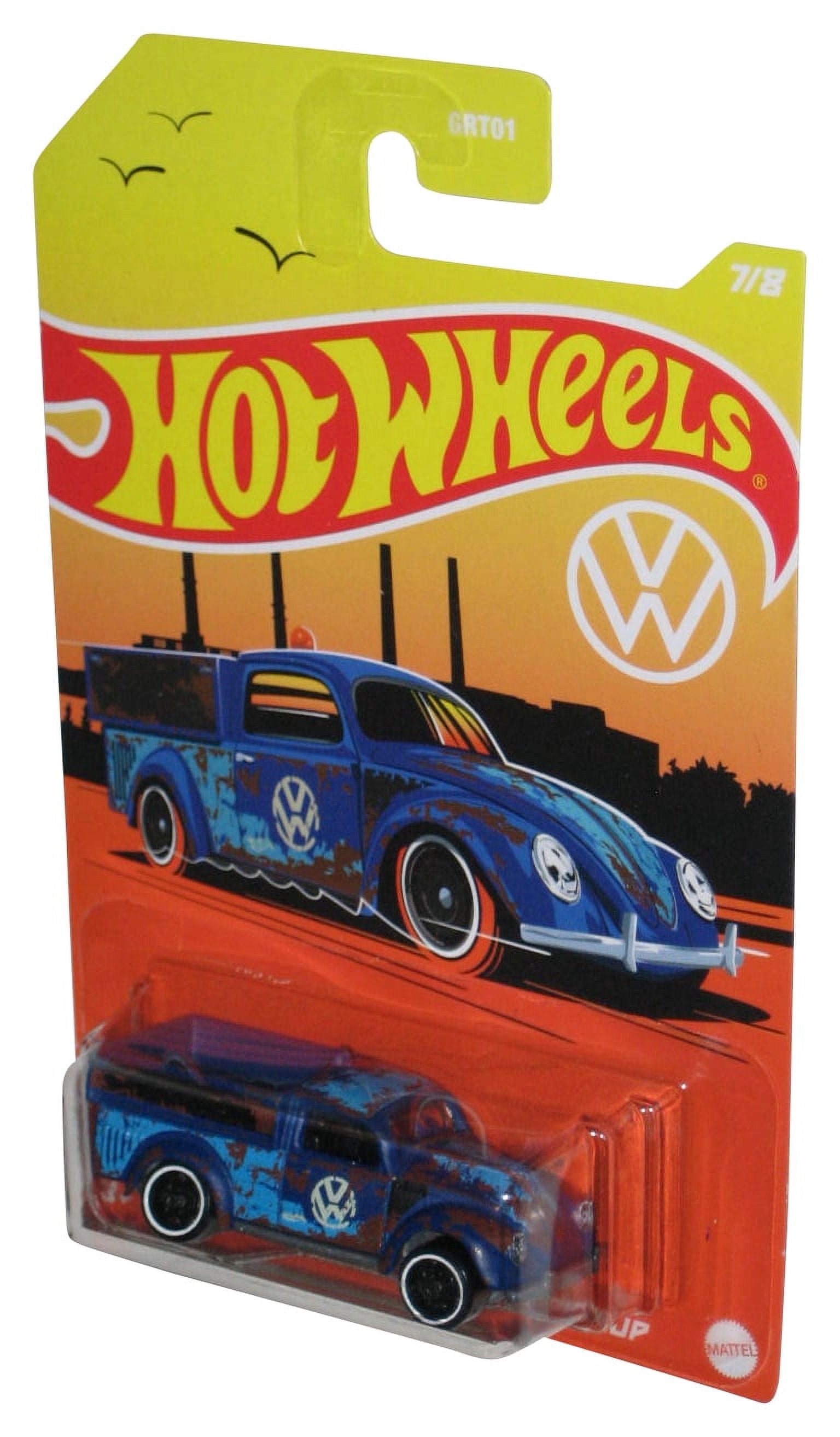 Hot Wheels Volkswagen 8/10 (2017) Red Custom Volkswagen Beetle Car