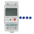 thumbnail image 1 of Easy Installation Electronic KWh Meter, Perfect Appearance DIN-Rail Electric Meter, Automated Industry Indoors Rail For Measure Power Consumption Din Rail, 1 of 8