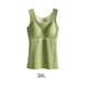 thumbnail image 4 of Sonducket Ropa interior térmica de invierno para mujer, Top de alta elasticidad para mantener el calor, chaleco básico adelgazante informal, accesorio de Camisetas sin mangas Verde 3XL Sonducket  AP013374-16, 4 of 6