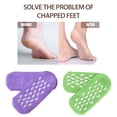 thumbnail image 3 of 1 Pair Anti-slip Bottom Low-Tube High Elasticity Heel Gel Socks Exfoliator Essential Oils Heel Gel Socks Health Care, 3 of 8