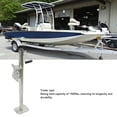 thumbnail image 3 of Adjustable Trailer Jack with Wheel Heavy Duty Side Rotation Handle Swivel Trailer Tongue Jack 1200lbs Load Capacity for ATV UTV Yacht Trailers RVs Galvanized Steel, 3 of 7