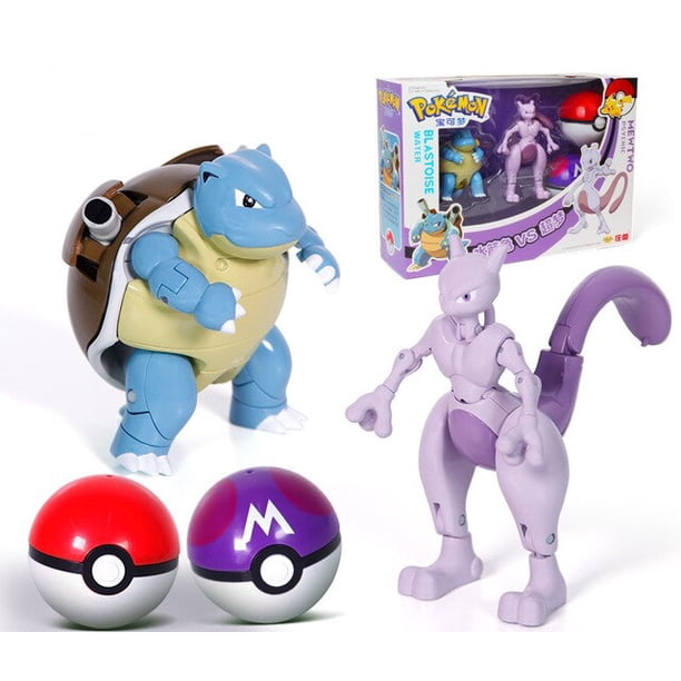 Pokémon Ball Variant Toys, Pikachu Model, Jenny Turtle, Pocket Monsters, Figura de acción de juguete, Navidad, Regalo de Halloweencaja20 zhangyuxiang unisex