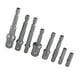 thumbnail image 5 of Set de 8 Piezas Hexagonal Socket Driver Taladro Adaptador Tuerca de Extensión de Acero Cromo-vanadio Sunnimix Conductor de enchufe, 5 of 6