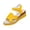 Yellow, variant on HTHLVMD Open Toe Wedge Sandals, Adjustable Strap Espadrille Sandals, Women's Low Wedge Heels Summer Dressy Platform Sandals Ankle Strap Open Toe Wedges Sandals Comfortable Wedges for Women, Blue 6