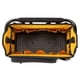thumbnail image 5 of Bolsa para herramientas DeWalt Ballistic de nylon con la parte superior abierta, 36 bolsillos, negro, 5 of 9