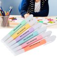 thumbnail image 4 of Highlighter Marker, Student Highlighter Double-head Design Multi-functional Use  For Office For School, 4 of 8