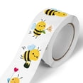 thumbnail image 3 of Rollo de Pegatinas de Abejas: 500 Pegatinas Lindas de Abejas para Guarderías, , Material de Oficina y Manualidades, 3 of 5