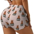 thumbnail image 2 of Qekee German Shepherd Dog Women Workout Shorts, Sports shorts, Scrunch Butt Lifting Gym Shorts, Breathable Soft - Large, 2 of 9