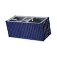 thumbnail image 3 of Rongfmy Contenant d'Expédition Porte-Stylo Compact Multifonction Boîte de Rangement Bleu Foncé, 3 of 8