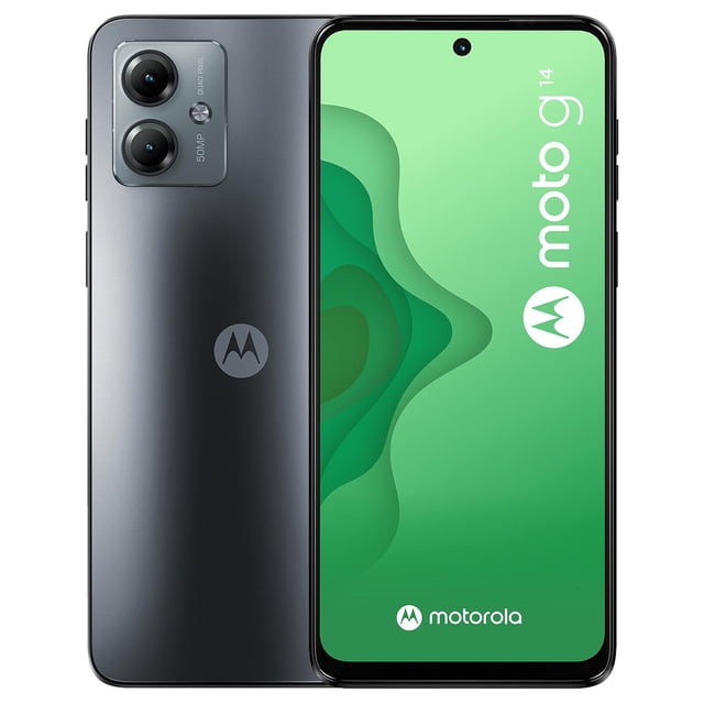 Celular MOTOROLA Moto G14 4G 4GB 128GB 6.5 FHD+ 60 Hz 50 MP Gris Internacional