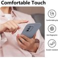 thumbnail image 6 of Compatible with Oppo A54 5G Case Shockproof Ultra Slim Oppo A54 5G Case for Women Men Silicone Liquid Soft Anti-Scratch Protective Case (Grey), 6 of 14