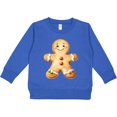 thumbnail image 2 of Inktastic Gingerbread Man Cookie Toddler Sweatshirt, 2 of 4