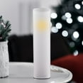 thumbnail image 4 of WGV Frosted Glass Hurricane Candle Shade Chimney Tube - 3" Wide x 14" Height, Good quality, Heavy Weighted Base - 1 Pc, 4 of 7