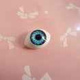 thumbnail image 3 of Exceart 100pcs Oval Doll Eyes Resin Craft Eyes-hollow Doll Bear Craft Eyes Realistic Plastic Fake Ey, 3 of 5