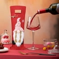 thumbnail image 4 of WEGFTDUOP Christmas Wine Bottle Cover Cute Red Wine Bottle Decoration Bag Christmas Dining Table Ambiance Decoration Holiday Products, 4 of 6