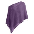 thumbnail image 5 of Sheer Poncho for Women Asymmetric Knitted Crochet Lace Batwing Wrap Summer Lightweight One Shoulder Boho Beach Vacation Cover Ups for Swimwear Women, 5 of 5