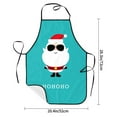 thumbnail image 2 of Disketp Cute Santa Claus Kitchen Apron with adjustable Aprons for Women with Pockets Cooking Powder Pink Apron, 2 of 7