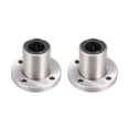 thumbnail image 1 of Rodamientos de bolas lineales LMF13UU 13mm de diámetro, 23mm de diámetro exterior, 32mm de longitud, con brida redonda para máquina CNC, impresora 3D, 2 piezas, 1 of 3
