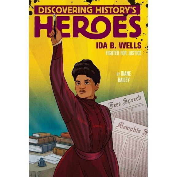 Jeter Publishing Ida B. Wells: Discovering History's Heroes, (Hardcover)