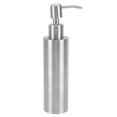 thumbnail image 2 of Dispensador de jabón de acero inoxidable 304, recargable y resistente a la corrosión, con bomba para encimera de cocina y baño, redondo., 2 of 14