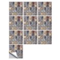 thumbnail image 2 of Papel tapiz autoadhesivo con vetas de madera en 3D, baldosas para pisos resistentes al agua y al moho, antideslizantes, 2 of 4