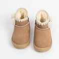 thumbnail image 6 of Toddler Kids Girls' Boots Snow Boots with Faux Fur Footwear Fleece Lined Winter Fashion Warm Footwear Fashion Footwear Fleece Lined Thermal Footwear Fashion Shoes, 6 of 8