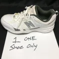 thumbnail image 1 of New Balance Mens 409 V2 MX409WG2 White Casual Shoes Sneakers Size 12 4E ONE SHOE, 1 of 5